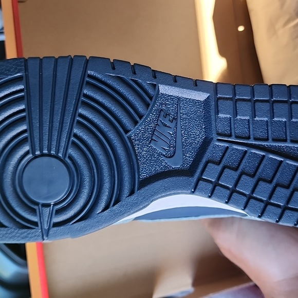 Nike Dunk Hi Retro Armory Navy/Mineral Slate 10 - Picture 2 of 4